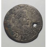 Austria Habsburg 6 kreuzer leopold I 1669 silver WORLD COINS