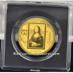 Da Vinci Mona Lisa 1/200 Oz Gold .999 coin GOLD AND SILVER BULLION