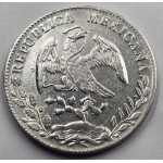 MEXICO 8 REALES SILVER COIN EAGLE 1896 Cn AM WORLD COINS