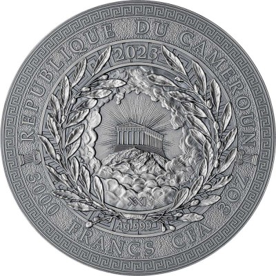 Prometheus Great Greek Mythology 3 Oz Silver Coin Cameroon 2023