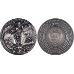 THESEUS AND MINOTAUR 3 Oz Silver Coin 20$ Palau 2021 GOLD AND SILVER BULLION