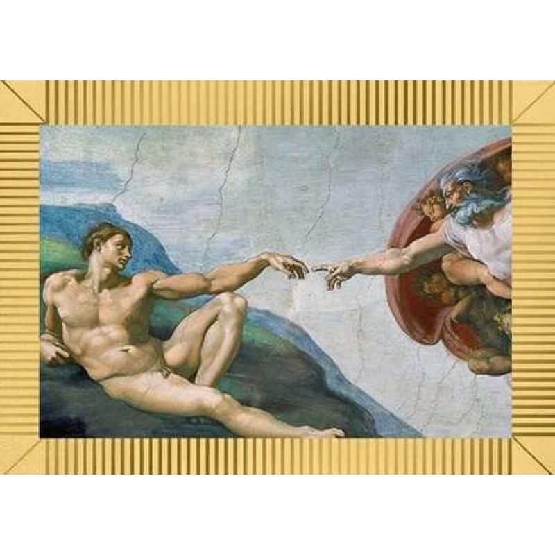 Michelangelo The creation of Adam 1/200 Oz Gold .999 coin Tokelau 2 dollars GOLD AND SILVER BULLION