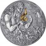 Prometheus Great Greek Mythology 3 Oz Silver Coin Cameroon 2023 GOLD AND SILVER BULLION