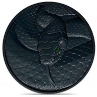 BLACK MAMBA 2 Oz Silver Coin 10000 Francs Chad 2023