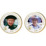 Cook Islands Queen Elizabeth II set collection of 7 colored coins WORLD COINS
