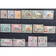 CYPRUS COMPLETE YEAR SET OF 1955 STAMPS IN MINT LH CONDITION