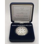 CYPRUS 2012 SILVER PROOF coin 5 EURO Presidency of the EU WORLD COINS