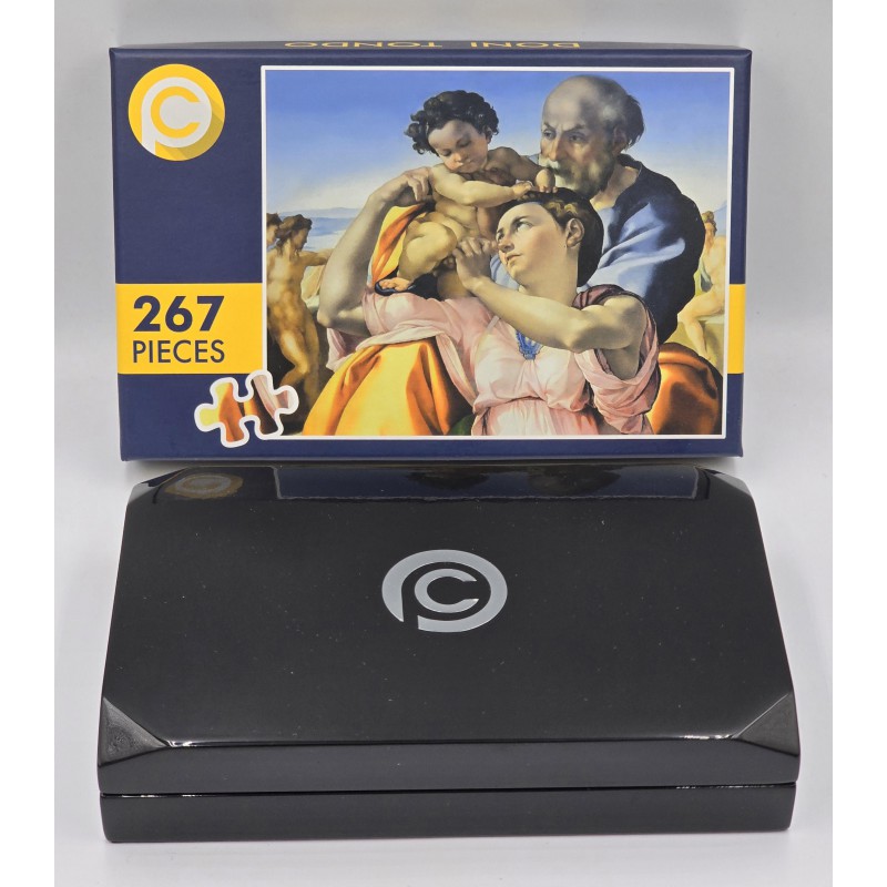 DONI TONDO Michelangelo Micropuzzle Treasures 3 Oz Silver Coin Palau 2023 GOLD AND SILVER BULLION