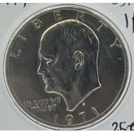 USA Eisenhower SILVER DOLLAR COIN 1971