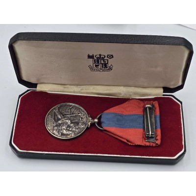 Great Britain Imperial Silver Service Medal 1938
