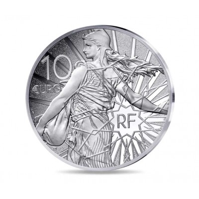 France 2024 Jason Golden Fleece Sower Myths and Wealth 10€ silver coin