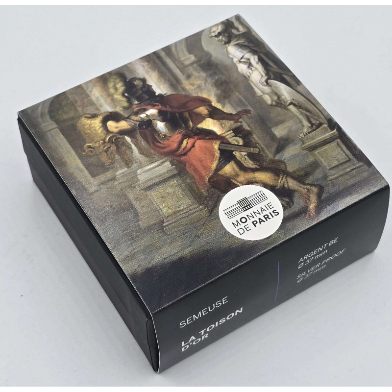 France 2024 Jason Golden Fleece Sower Myths and Wealth 10€ silver coin WORLD COINS