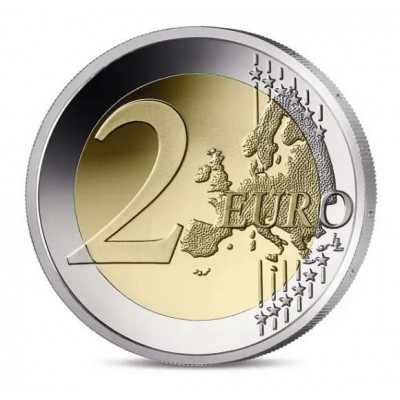 Latvia 2025 Selija commemorative 2 euro coin BU in capsule