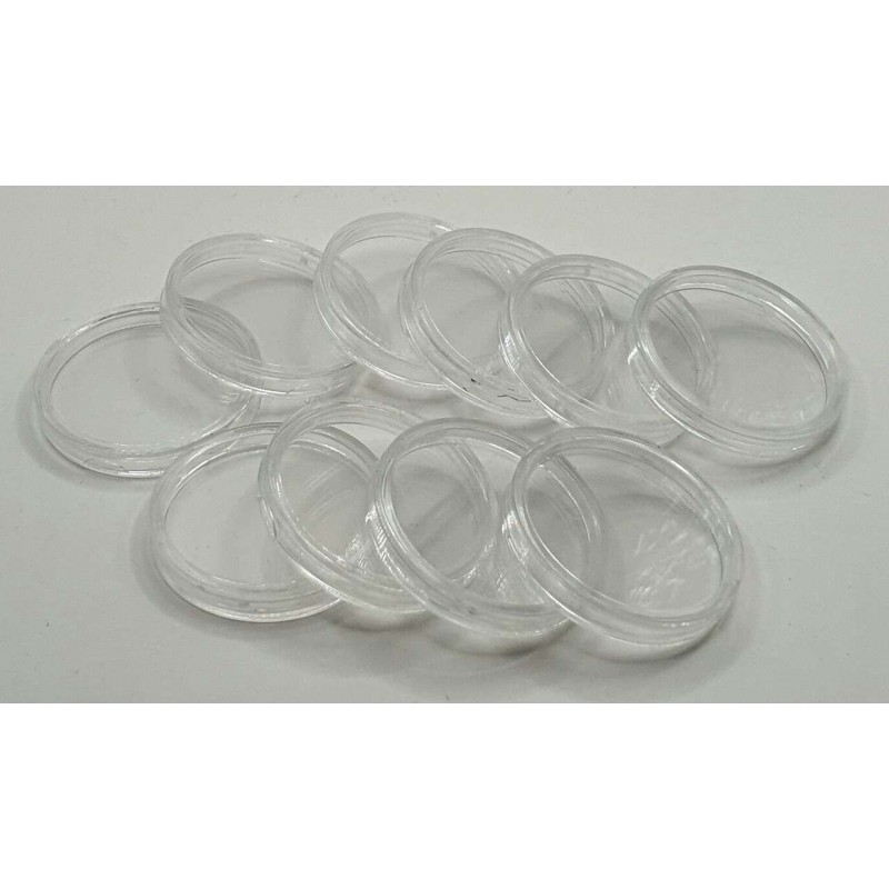 Coin capsules for coins Ø 41mm - Pack of 10 ACCESSORIES & SUPPLIES
