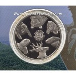 GREECE 2025 SILVER COIN CINEREOUS VULTURE ENDANGERED WORLD COINS