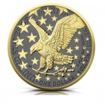 USA 2026 American Eagle 999 1oz Golden Ring Coin GOLD AND SILVER BULLION