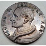 Mexico Silver Coin Medal 1965 Vatican Pope Paulus VI WORLD COINS
