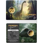 Dinosaur Primeval Giants collection 1/1000 Oz .999 Gold coins Album GOLD AND SILVER BULLION