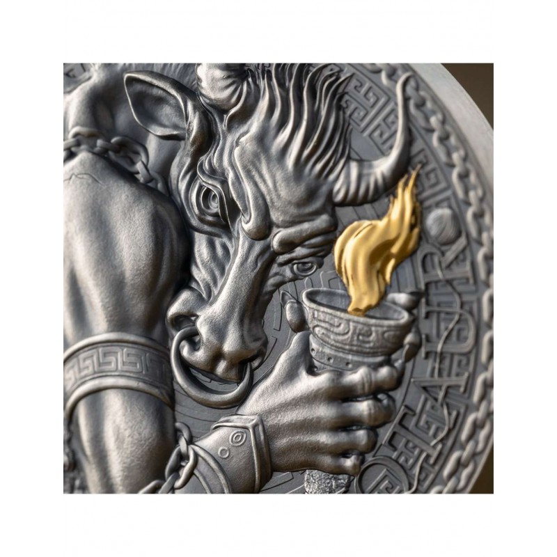 MINOTAUR Greek Mythology 1 Oz Silver Coin Cameroon 2023 GOLD AND SILVER BULLION