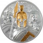 SPARTA Leonidas 3 Oz Silver Coin 20$ Cook Islands 2023 GOLD AND SILVER BULLION