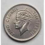 MALAYA 1950 10 CENTS COIN OF KGVI WORLD COINS