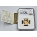 UK 2017 Piedfort 200th anniversary Gold Sovereign NGC PF70 UC WORLD COINS