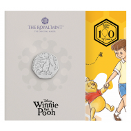 Winnie the Pooh Loyalty 2026 UK 50p BU Coin in Blister