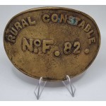 CYPRUS RURAL CONSTABLE MEDAL POLICE EMBLEM BUDGE MEDAL ANTIQUES & OTHER COLLECTIBLES