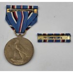 United States American Campaign Medal WWII 1942 ANTIQUES & OTHER COLLECTIBLES