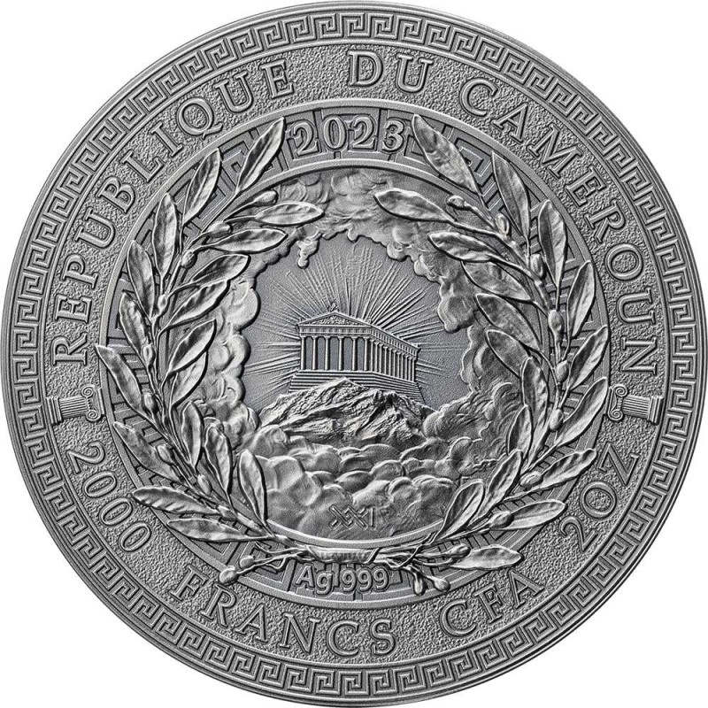 Medusa 2023 Great Greek Mythology 2 Oz Silver Coin GOLD AND SILVER BULLION
