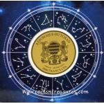 ZODIAC SIGNS TAURUS 1/1000 Oz Gold Coin 3000 Francs Chad GOLD AND SILVER BULLION