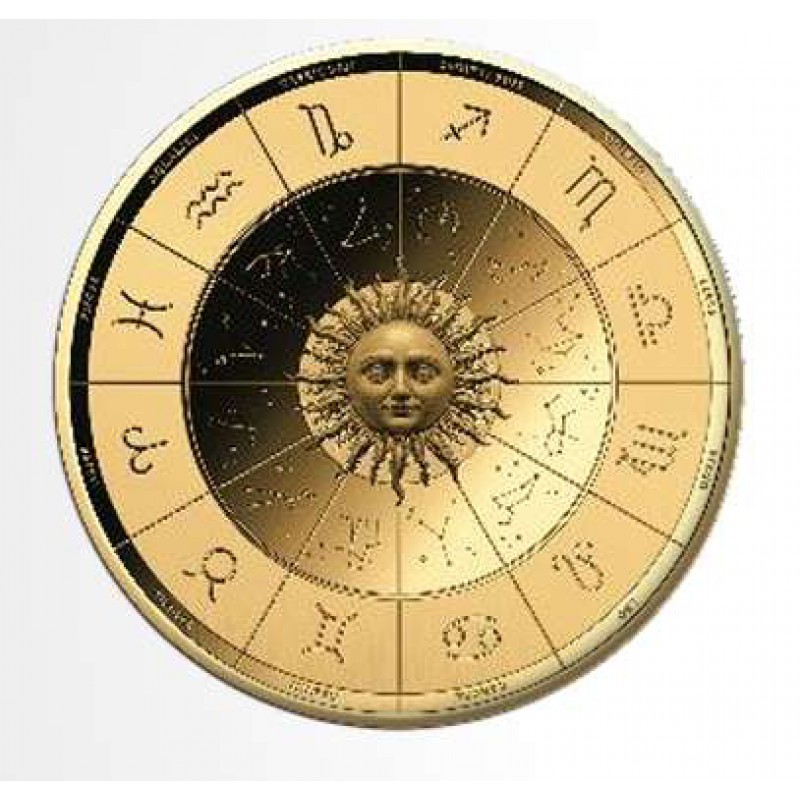 ZODIAC SIGNS ARIES 1/1000 Oz Gold Coin GOLD AND SILVER BULLION