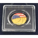 American Basketball 1/1000 Oz Gold Coin 3000 Francs Chad GOLD AND SILVER BULLION