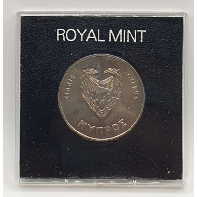 CYPRUS 1980 500 MILS MOSCOW OLYMPIC GAMES IN ROYAL MINT CASE