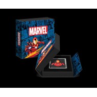 IRON MAN Marvel Shaped 1 Oz Silver Coin .999 Niue 2023