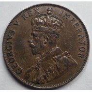 CYPRUS KGV 1/2 PIASTRE COIN 1931 IN EXF
