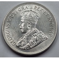 CYPRUS 45 PIASTRES 1928 SILVER CROWN COIN AU-UNC