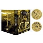 SIR LANCELOT Camelot Gold Gilded 1 Oz Silver Coin Niue 2024 GOLD AND SILVER BULLION