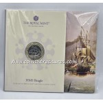 HMS Beagle 2026 UK £2 Brilliant Uncirculated Coin in Blister WORLD COINS