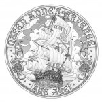 Mason Mint Blackbeard Pirate 1 oz Silver Round Coin GOLD AND SILVER BULLION