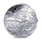 France 2025 Jules Verne Journey to the Center of the earth Proof Silver Coin WORLD COINS