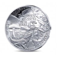 France 2025 Jules Verne Journey to the Center of the earth Proof Silver Coin