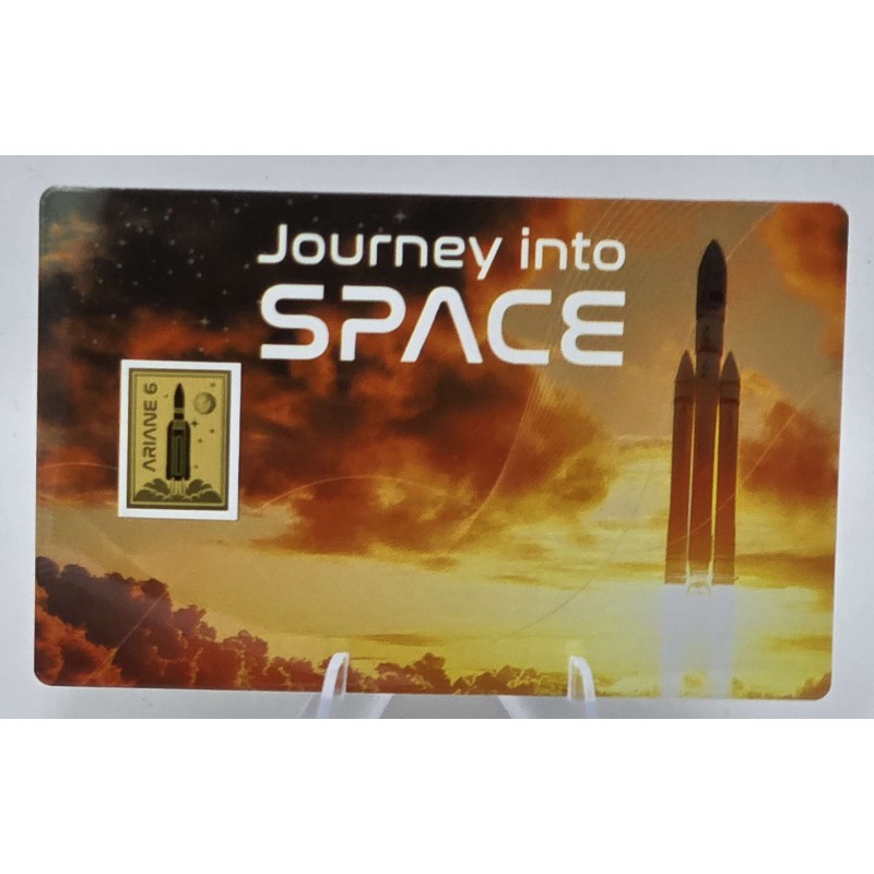 Ariane 6 Journey into space 1/1000 Oz Gold Coin card GOLD AND SILVER BULLION
