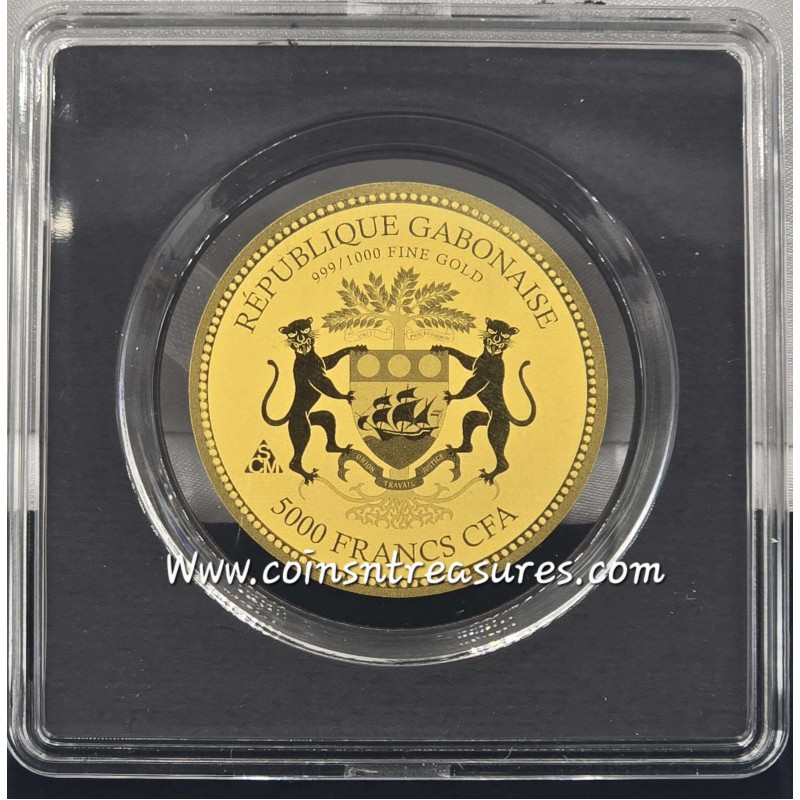 Da Vinci Vitruvian man 1/200 Oz Gold .999 coin GOLD AND SILVER BULLION