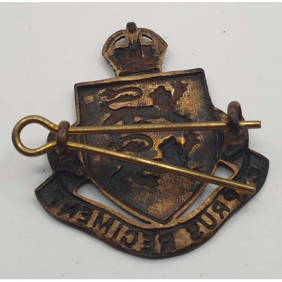 CYPRUS REGIMENT POLICE BADGE 1937 - 1945 OF BRITISH ADMINISTRATION KGVI REIGN