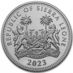 Sierra Leone 2023 Egyptian Gods Osiris 2 Oz Silver coin GOLD AND SILVER BULLION