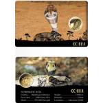 Big Five of Asia animals Cobra 1/1000 Oz Gold Coin GOLD AND SILVER BULLION