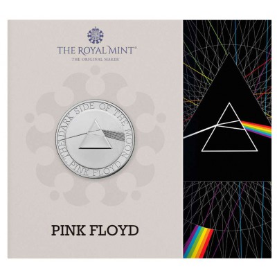 Pink Floyd 2026 UK £5 Brilliant Uncirculated Coin in Blister