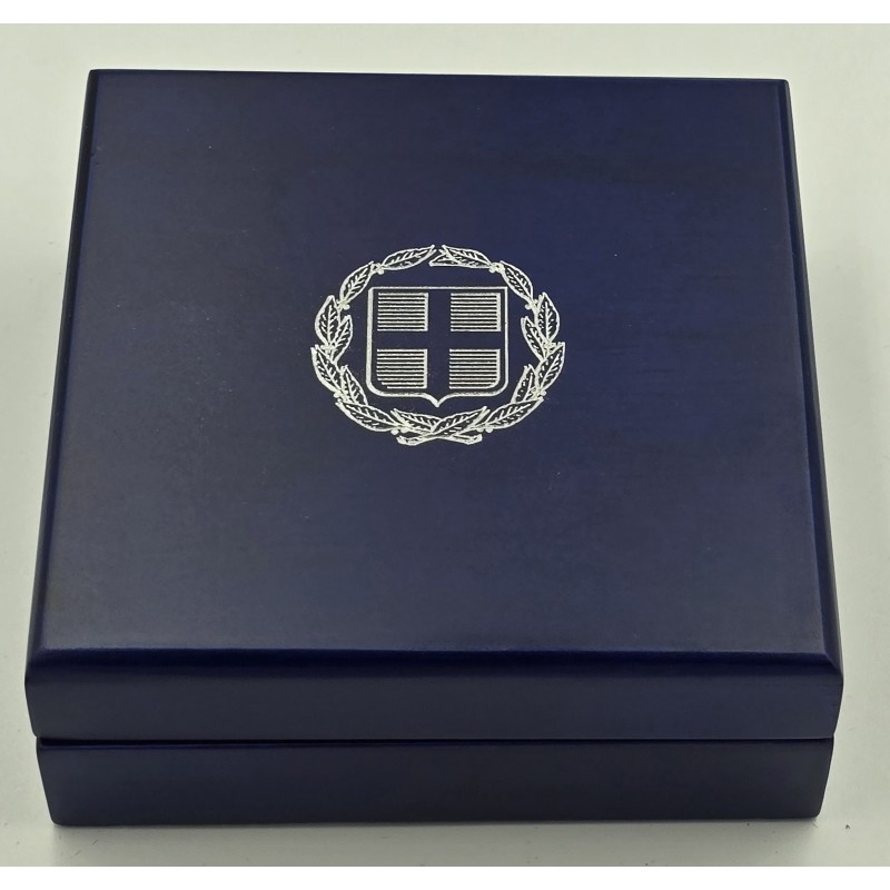 GREECE 2024 UEFA EURO 2004 ANNIVERSARY OF WINNING THE CUP SILVER PROOF COIN WORLD COINS