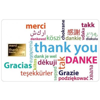 THANK YOU 1/1000 Oz .999 Gold Coin 3000 Francs Chad 2025